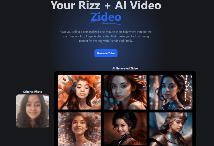 Zideo - AI Video Generator